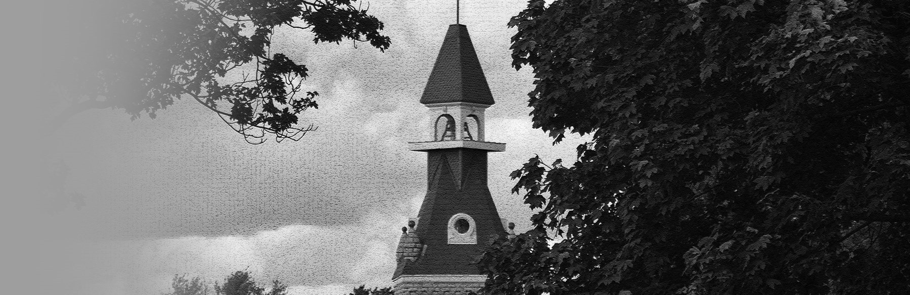 Town Hall black and white