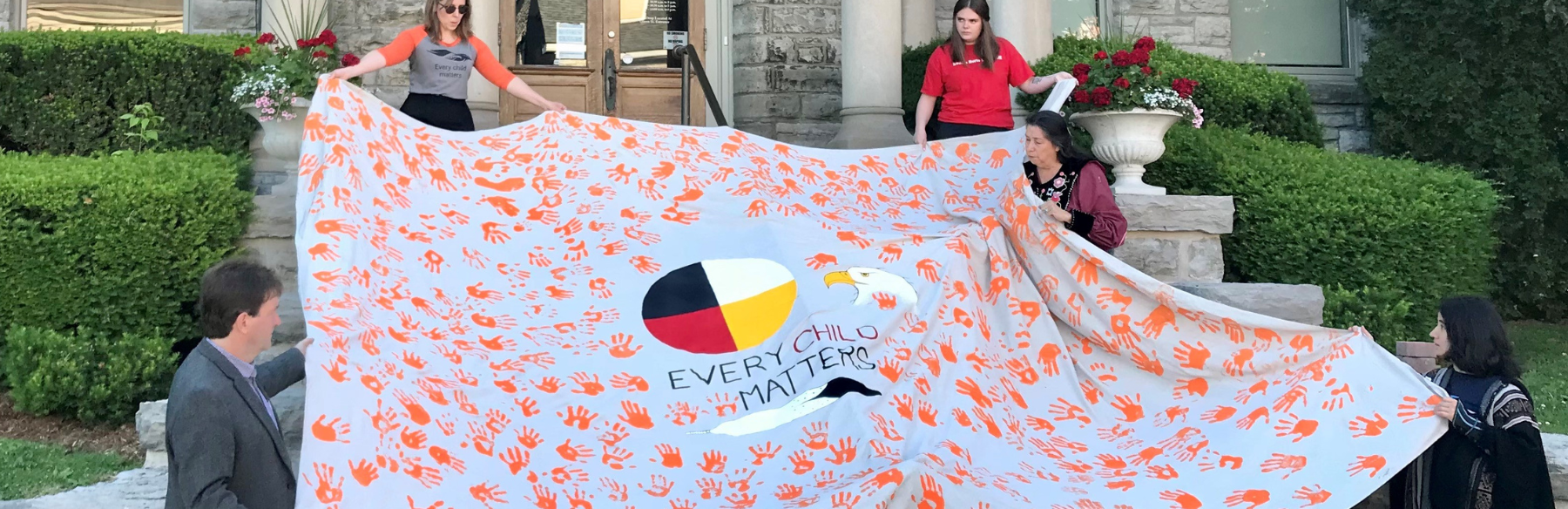 Graphic featuring text "National Day for Truth and Reconciliation"