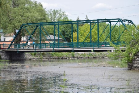 Green bridge over Trout Creek